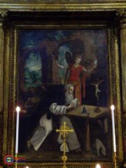 Altare Maggiore – Tentazione di Sant’Antonio, XV sec.