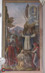 Amedeo Trivisonno, San Domenico che istituisce il S.Rosario, 1938