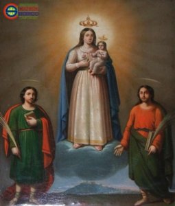 Eustachio Pace – Santi Cosma e Damiano con Madonna del Monte – 1856