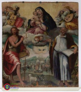 Madonna di Costantinopoli – Pala d’altare del XVI sec.
