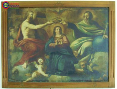 Sagrestia della Cattedrale di Campobasso – Santissima Trinità e Incoronata, Tela del XVI sec.