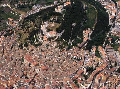 Campobasso vista dall'alto